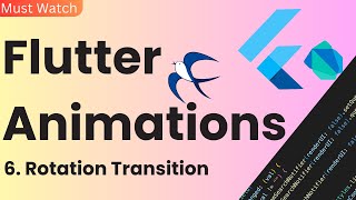 Download the video "FLUTTER ANIMATION BASICS - ROTATION ANIMATION"