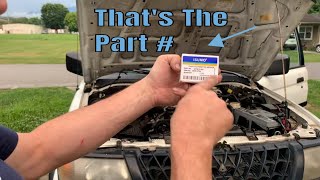 2001 Mitsubishi Montero Sport LS - TPS Replacement AND Which Part # To Get!!!!