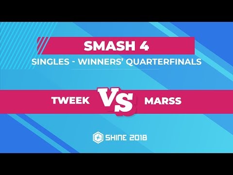 Tweek vs Marss - Smash 4 Singles: Winners' Quarterfinals - Shine 2018