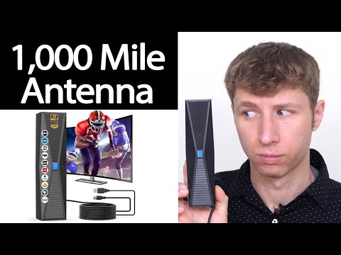 Uriiu 1,000+ Miles Range 360° HD Digital Indoor Antenna Review