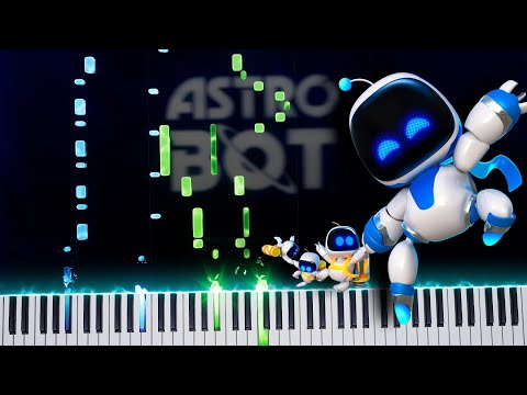 Astro Bot - Main Theme (I Am Astro Bot): Piano Tutorial