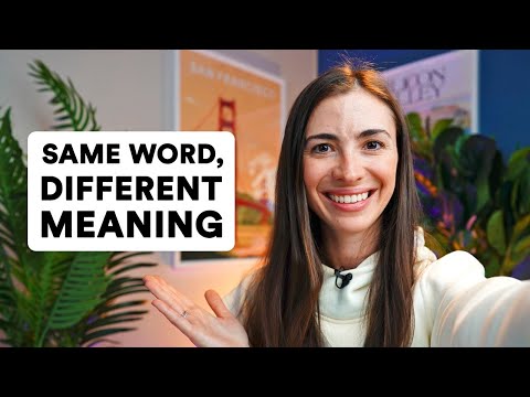 , title : 'Same words, different meanings | Pronunciation and definition changes'