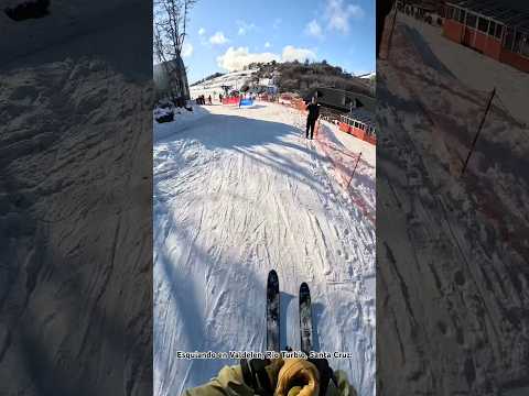 Esquiando en Valdelen, Río Turbio, Santa Cruz!!