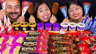 30 ICE CREAM EATING CHALLENGE | AMUL, CORNETTO | Indian Food Eating show | Bengali Eating Show
