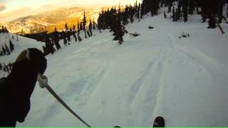 preview picture of video 'Beaver Bowl at Alpine Meadows, CA'