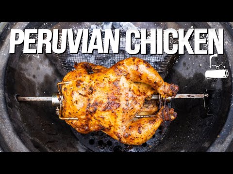 THE MOST INSANELY JUICY ROTISSERIE CHICKEN I'VE EVER MADE...OMG! | SAM THE COOKING GUY