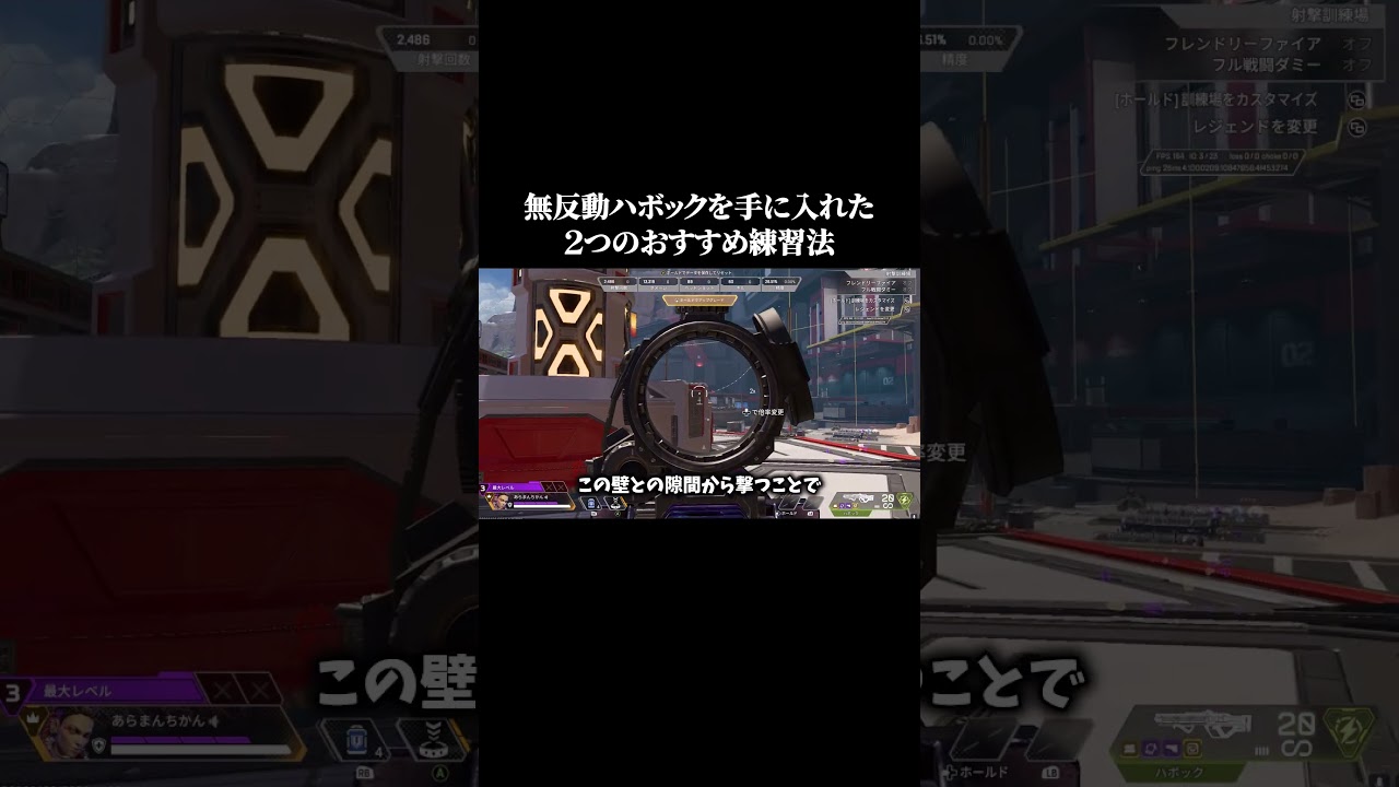 私が無反動ハボックを極めた２つの方法 #apex #apexlegends #ハボック
