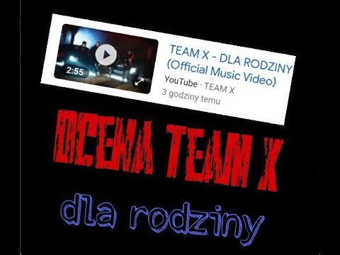 ocena/reakcja na Team X dla rodziny
