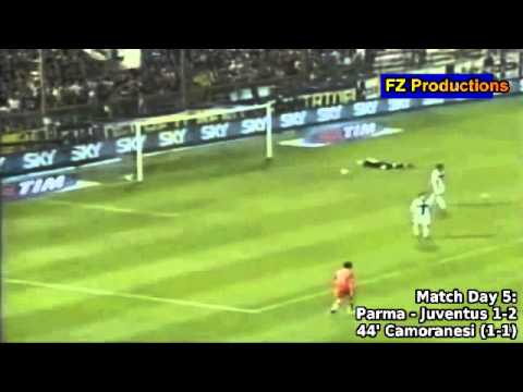 Serie A 2005-2006, day 05 Parma - Juventus 1-2 (M.Delvecchio, Camoranesi, Vieira)