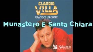 MUNASTERO E SANTA CHIARA - CLAUDIO VILLA
