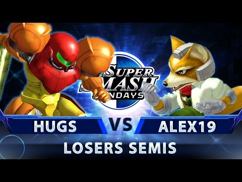 SSS 51 - dT | Hugs (Samus) vs. Alex19 (Fox) - SSBM Top 16 Losers Semis - Smash Melee