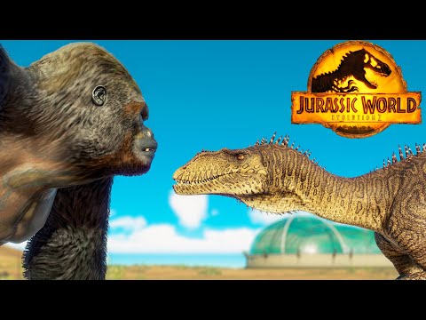 KONG vs Strongest Dinosaurs in Jurassic World Evolution 2