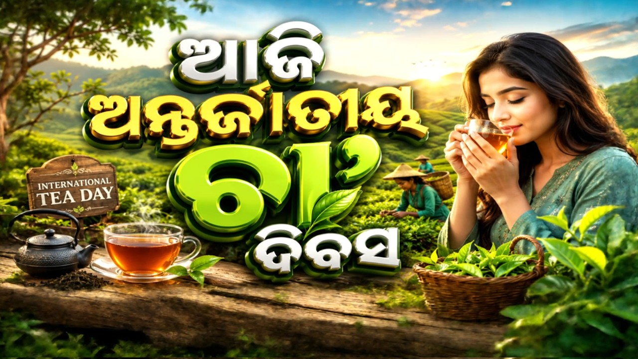 🔴 Live | ଆଜି ଅନ୍ତର୍ଜାତୀୟ ଚା’ ଦିବସ