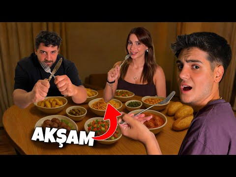 EVDE KIYAMET KOPTU, AKŞAM YEMEĞİ HAZIRLIĞI! 😰Melih Yıldırım | Sıla Beyoğlu | Serkan 