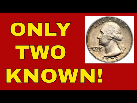 SUPER RARE 1970D QUARTER WORTH MONEY! VALUABLE QUARTERS TO LOOK FOR!!