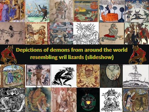 Depictions of Demons Resembling Vril Lizards (Slideshow)