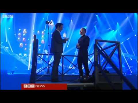Gary Barlow - Backstage at Children In Need Rocks 2011