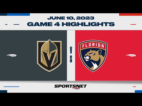 Stanley Cup Final Game 4 Highlights: Golden Knights vs. Panthers - June 10, 2023