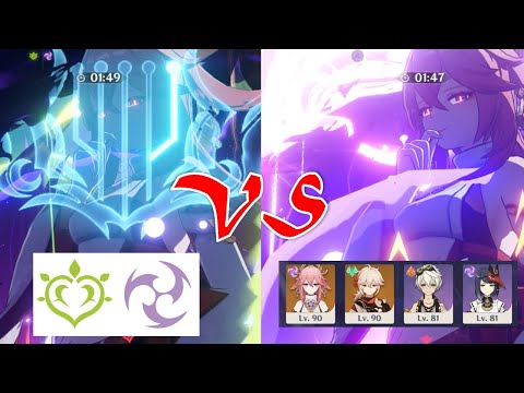 AGGRAVATE VS HYPERCARRY Yae Miko Genshin Impact