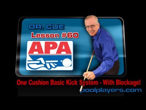 Dr. Cue Pool Lesson #60: One Cushion - With Blockage!