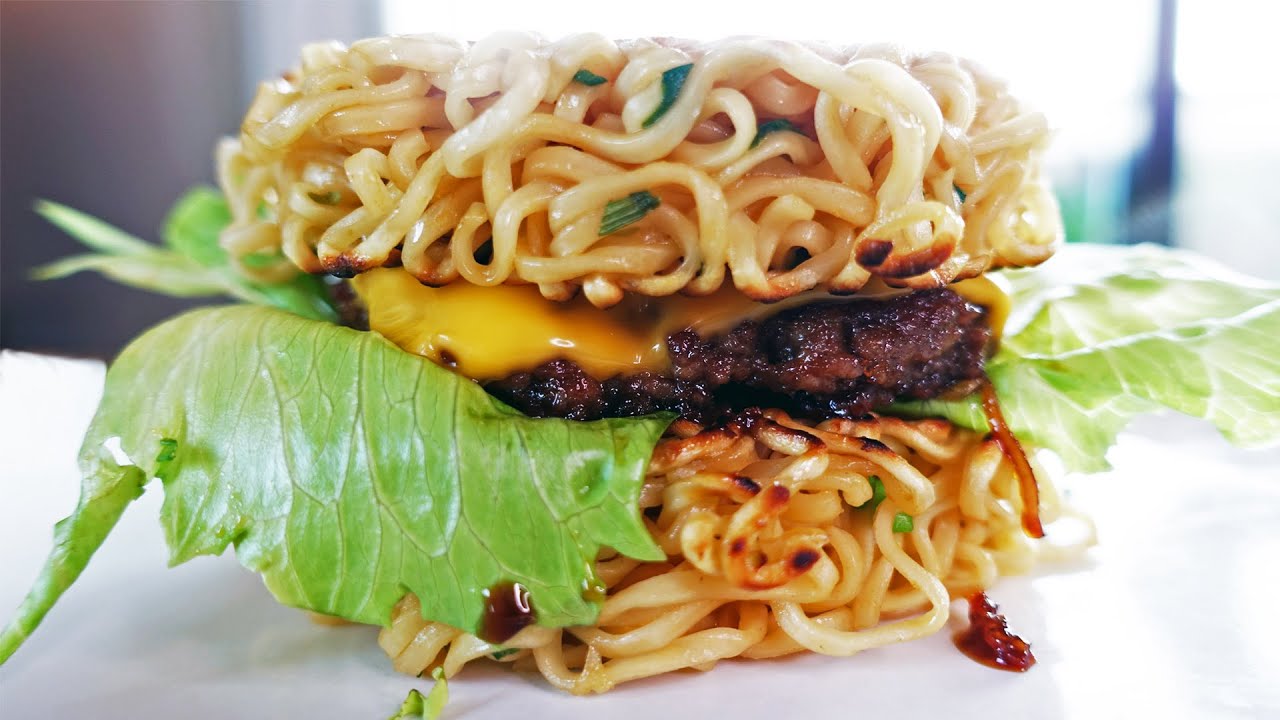 How to Make a Ramen Burger