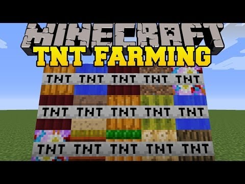 EPIC TNT FARMING in Minecraft! 💥