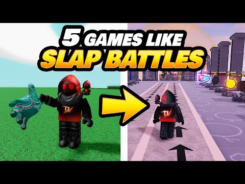 5 GAMES LIKE SLAP BATTLES ON ROBLOX
