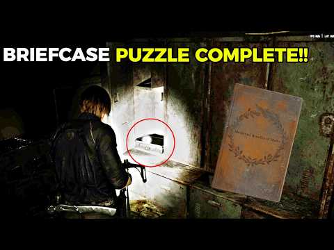 How to the RPD briefcase Puzzle - Resident Evil Requiem