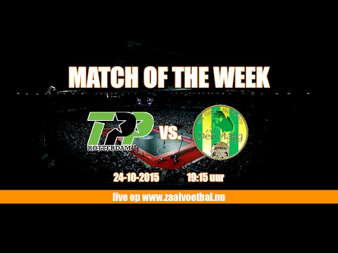 Zaalvoetbal wedstrijd TPP Rotterdam - ZVV Den Haag 24 oktober 2015