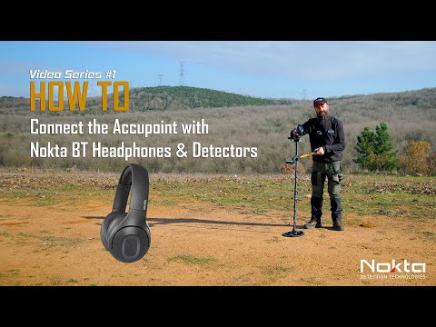 New How-To Series! How to connect the Accupoint with Nokta Bluetooth Headphones and Nokta Detector