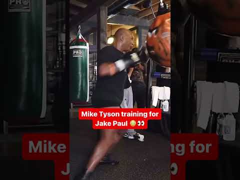 Mike Tyson Training For Jake Paul 👀