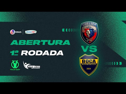 CHELSEA X BOCA  AO VIVO | ABERTURA DA COPA DO FEIJÃO | 1ª RODADA | ASSUNÇÃO NEWS