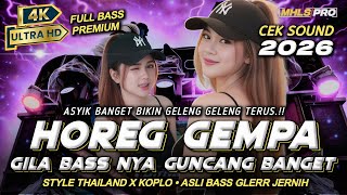 Download lagu ASYIK BANGET BIKIN GELENG² DJ FULL BASS HOREG GEMPA STYLE THAILAND KOPLO CEK SOUND 2026 (MHLS PRO) mp3