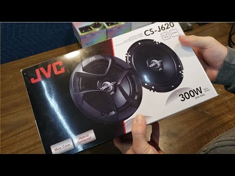 JVC CS-J620 automobilio garso kolonėlė 2 krypčių 300 W Turas video
