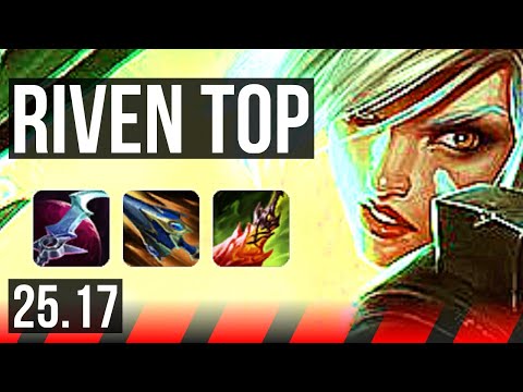 RIVEN vs KAYLE (TOP) | Godlike | NA Master | 25.17