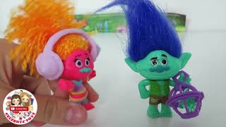NEW TROLLS - Featuring the cast of DreamWorks Animation's Trolls Figures Poppy & Branch