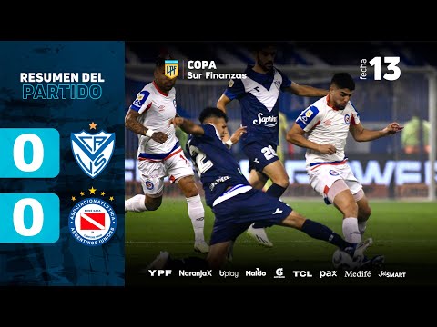 VÉLEZ 0 - 0 ARGENTINOS I Resumen del partido I #CopaSurFinanzas 2024