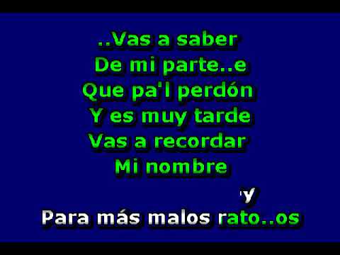 Adriana Rios & Ana Bárbara - A Mi Me Respetas Karaoke Demo