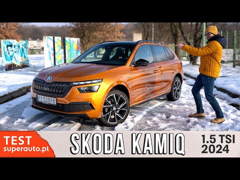 Skoda Kamiq 1.5 TSI Monte Carlo 2024 - sensible and clever TEST PL | Superauto.pl