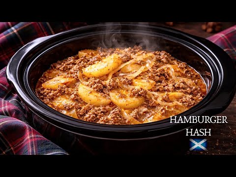 Slow cooker Hamburger Hash | Southern Style hamburger casserole :)