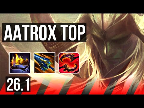 AATROX vs URGOT (TOP) | 44K damage | NA Master | 26.1