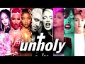 UNHOLY | Megamix - Nicki Minaj, BLACKPINK, Ariana Grande, Cardi B, Doja Cat