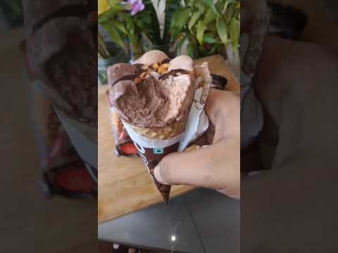 Trying The NEW DOUBLE CHOCOLATE ICE CREAM 🍦🤤