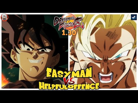 DBFZ HelpfulOffence vs EasyMan - Crazy Fights - Ver 1.30