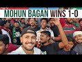 Foreigner reacts to MOHUN BAGAN AMAZING ATMOSPHERE | Mohun Bagan vs Punjab FC 1-0