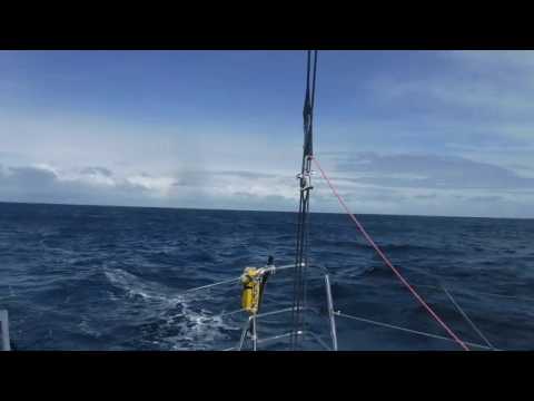 ルメール海峡を航行 (Sailing through the Straits Lemaire)