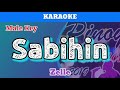 Sabihin by Zelle (Karaoke : Male Key)