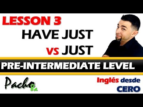 ✅ Lección 3:  Diferencia HAVE JUST y JUST en oraciones | Domina sus estructuras + Uso de BUT ALSO