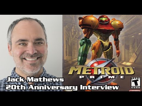 #144 - Jack Mathews Interview - Metroid Prime 20th Anniversary (Crunch, A.I., Fetch Quest, Bosses )