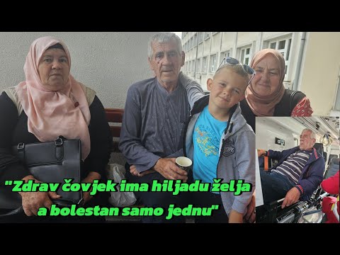 Posjeta BABI (ocu), Bolnica u Zenici. Uz dovu Allahu dž.š. da svima koji su bolesni da OZDRAVLJENJE💚